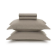 Jogo de Cama 180 Fios - Liss Taupe - Queen Size - KARSTEN