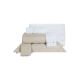 Cobre Leito Hipercal 200 fios - Kit Urbe - Casal - Avelã - JUMA ENXOVAIS